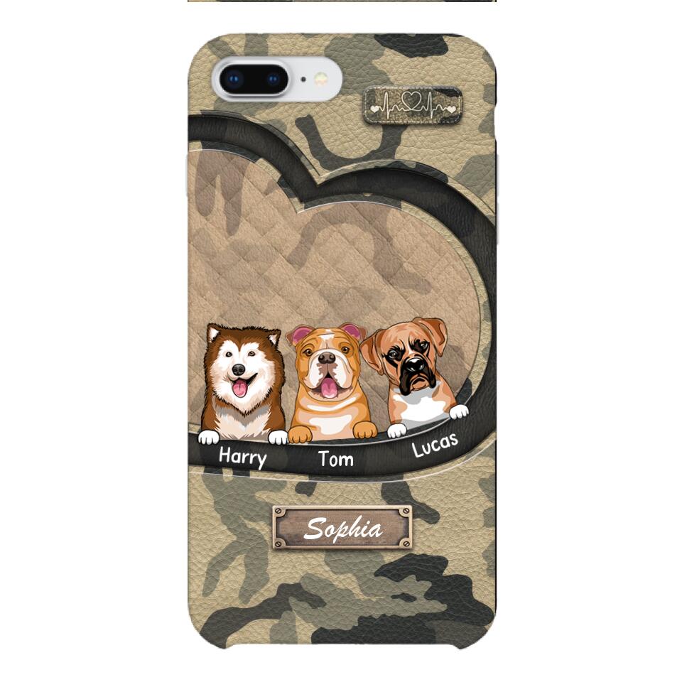 Personalized Dog Lover Phone Case Printed 22APR-HQ26