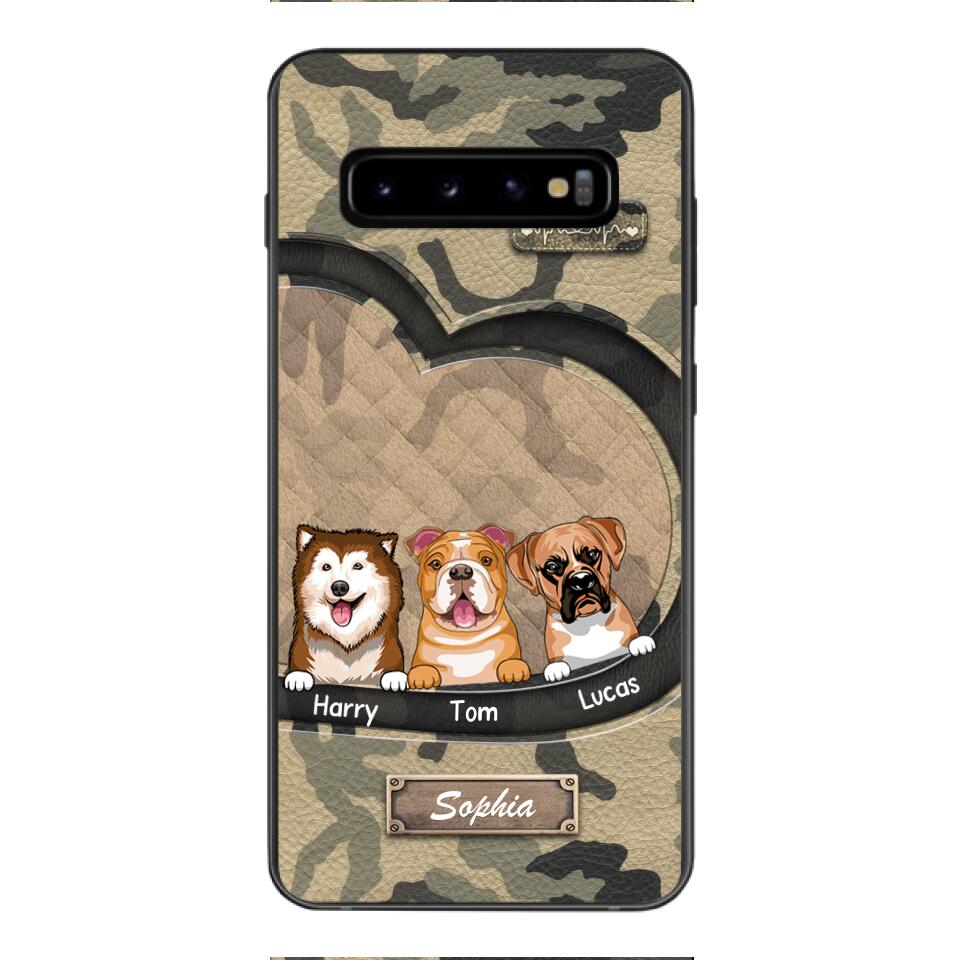 Personalized Dog Lover Phone Case Printed 22APR-HQ26