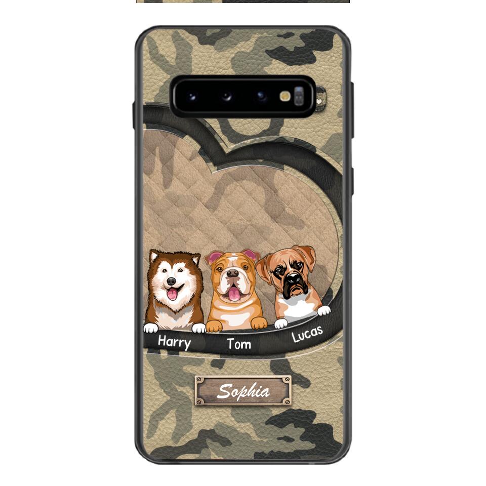 Personalized Dog Lover Phone Case Printed 22APR-HQ26