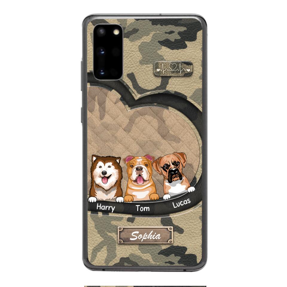 Personalized Dog Lover Phone Case Printed 22APR-HQ26
