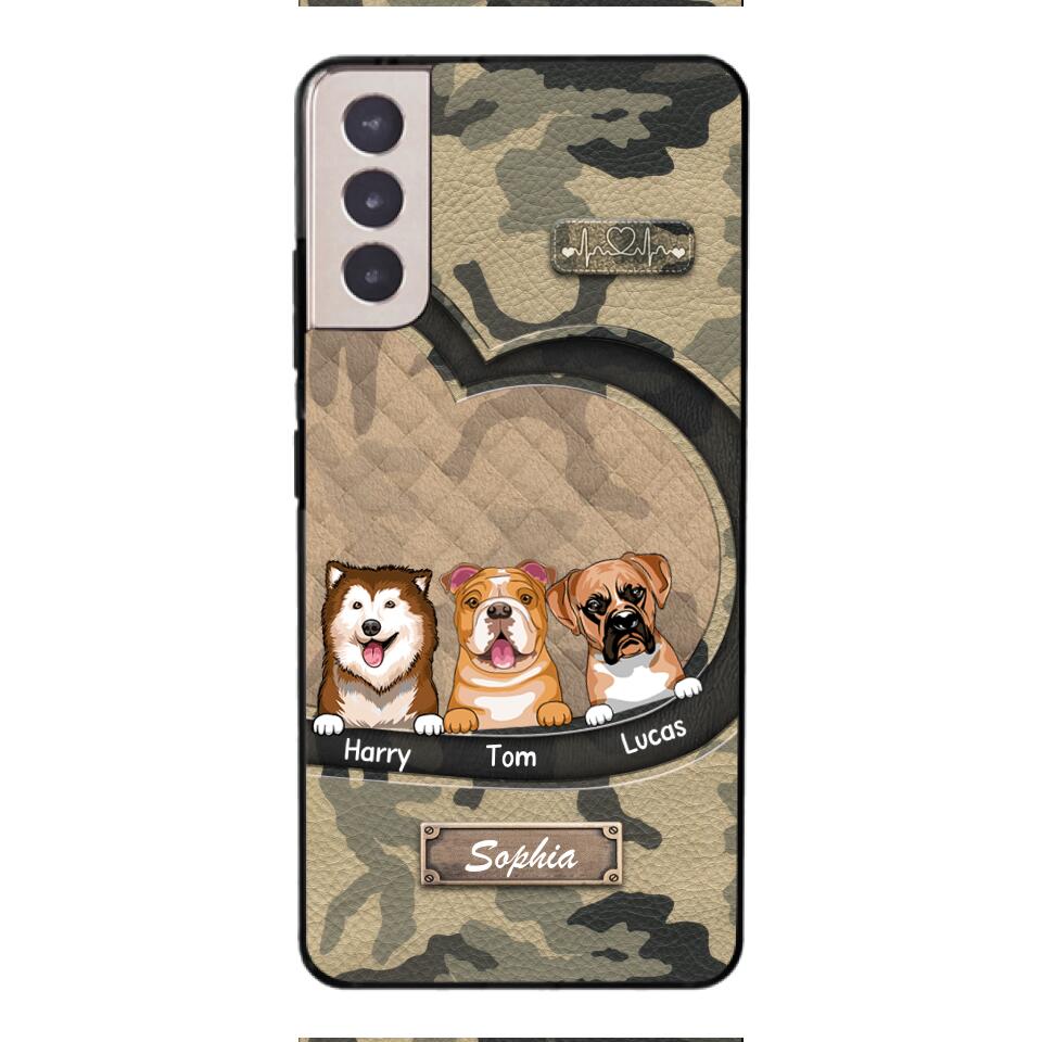 Personalized Dog Lover Phone Case Printed 22APR-HQ26