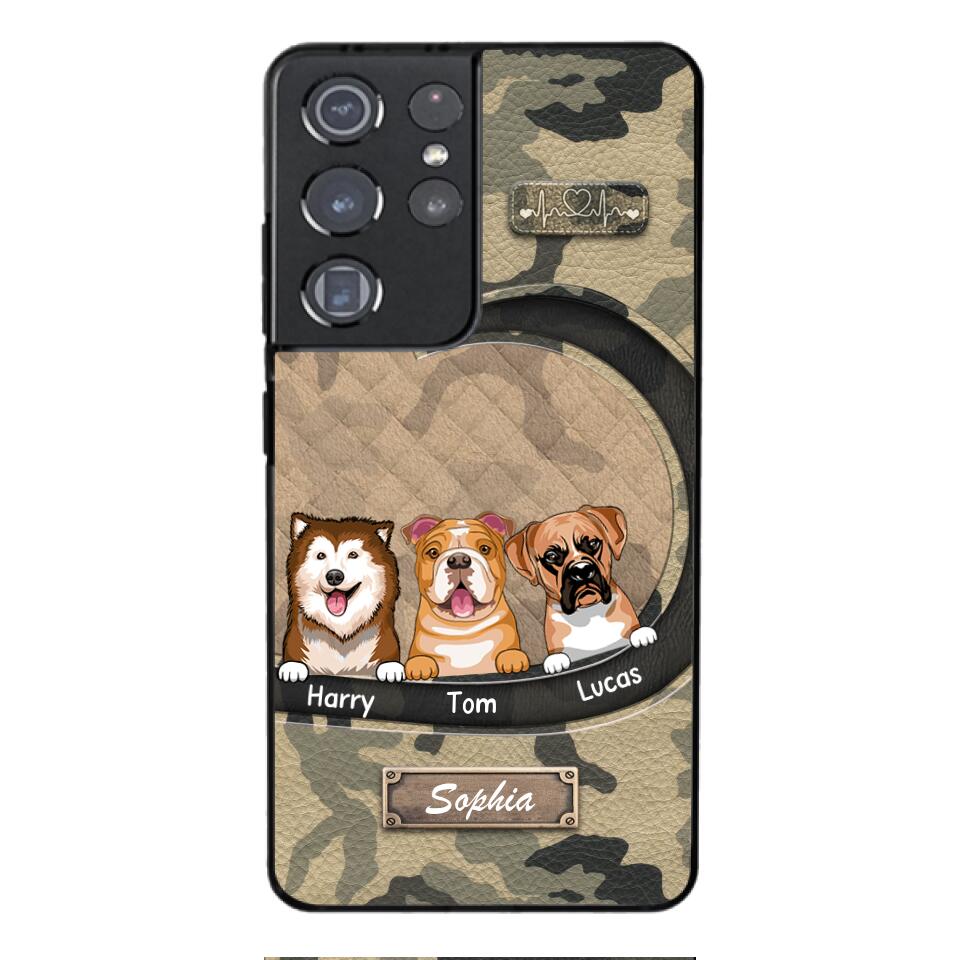Personalized Dog Lover Phone Case Printed 22APR-HQ26