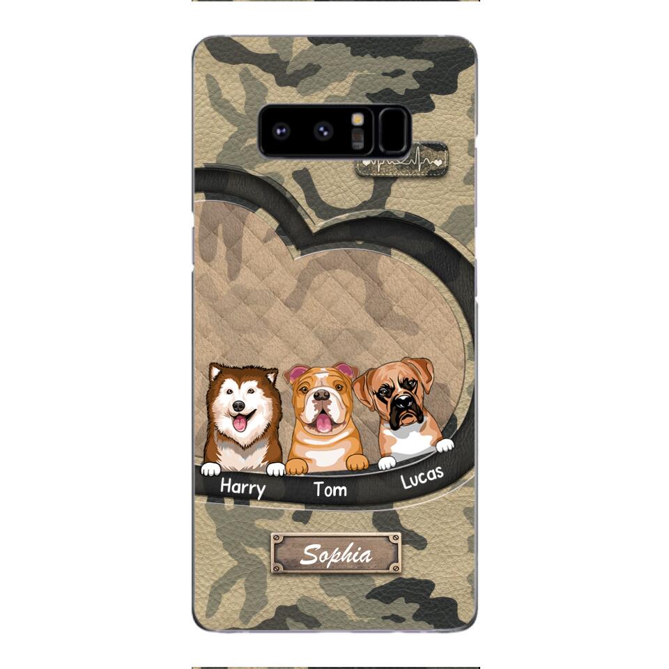 Personalized Dog Lover Phone Case Printed 22APR-HQ26