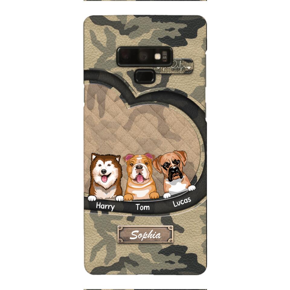 Personalized Dog Lover Phone Case Printed 22APR-HQ26