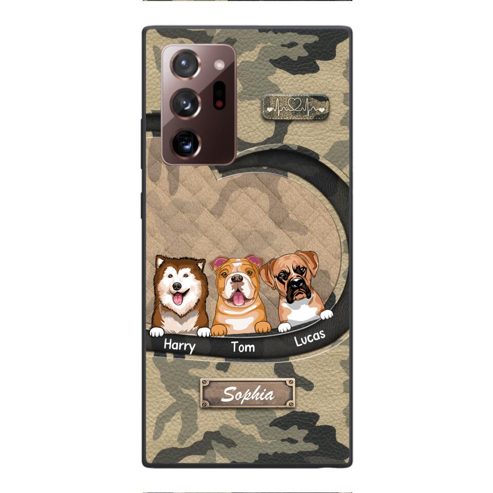 Personalized Dog Lover Phone Case Printed 22APR-HQ26