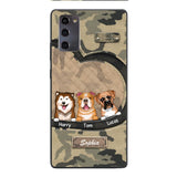 Personalized Dog Lover Phone Case Printed 22APR-HQ26