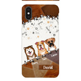 Personalized Dog Lover Phone Case Printed 22APR-DT27