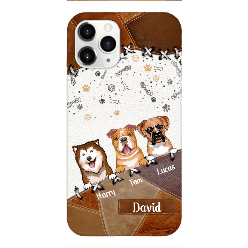 Personalized Dog Lover Phone Case Printed 22APR-DT27