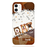 Personalized Dog Lover Phone Case Printed 22APR-DT27