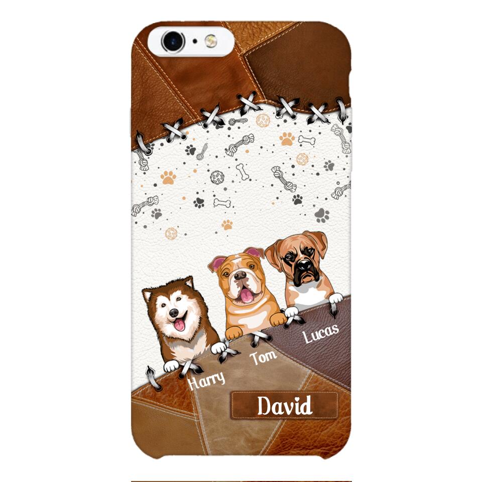 Personalized Dog Lover Phone Case Printed 22APR-DT27