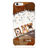 Personalized Dog Lover Phone Case Printed 22APR-DT27