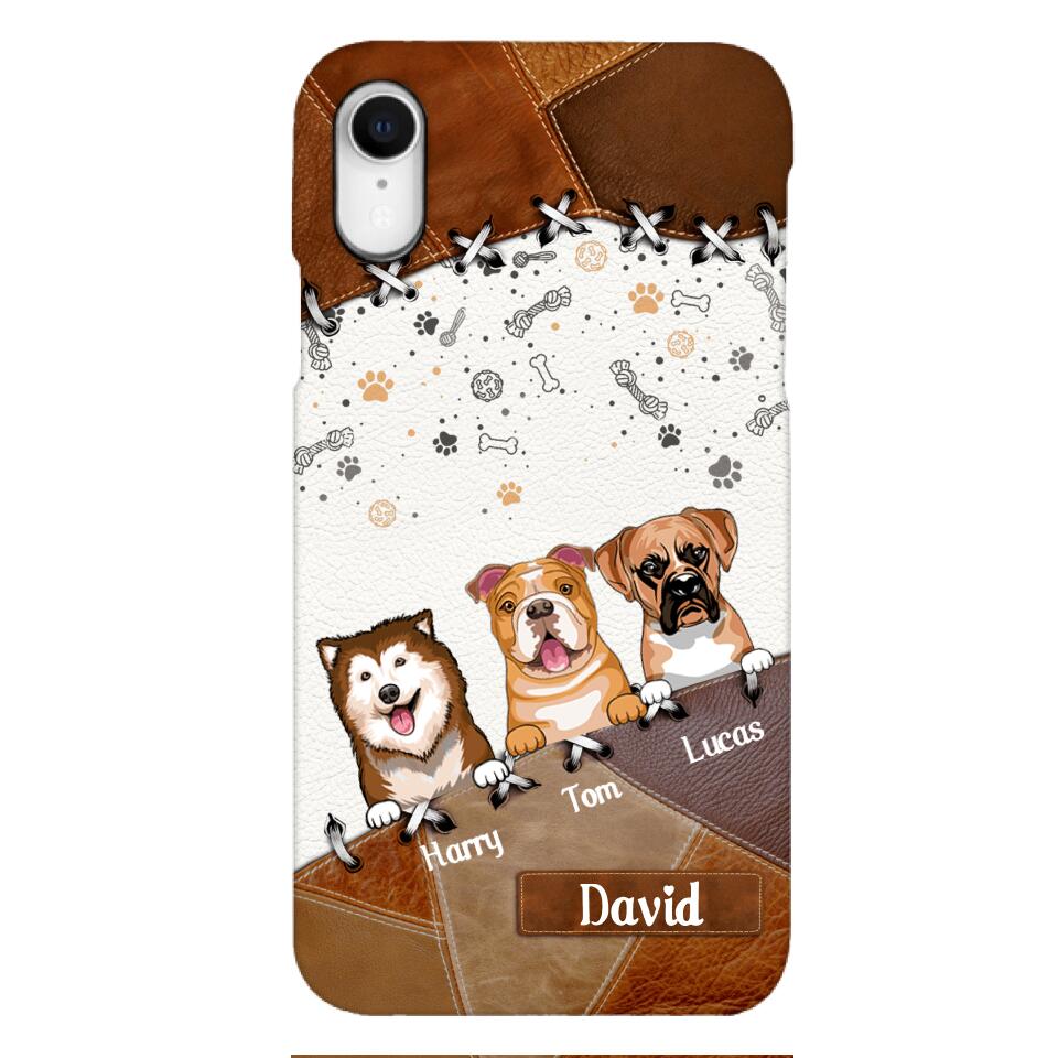 Personalized Dog Lover Phone Case Printed 22APR-DT27