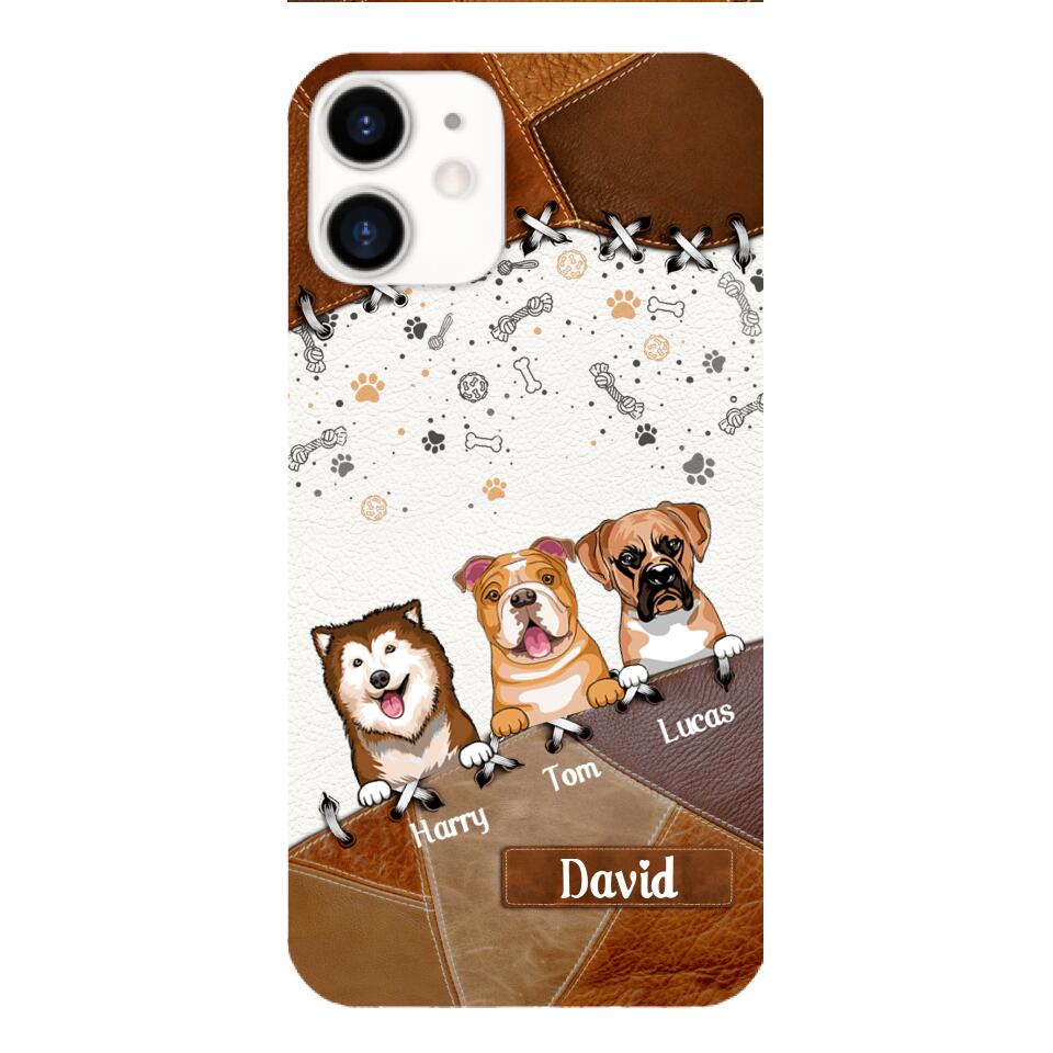 Personalized Dog Lover Phone Case Printed 22APR-DT27