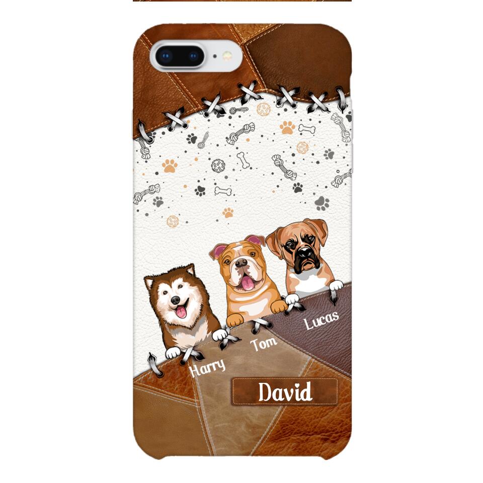 Personalized Dog Lover Phone Case Printed 22APR-DT27