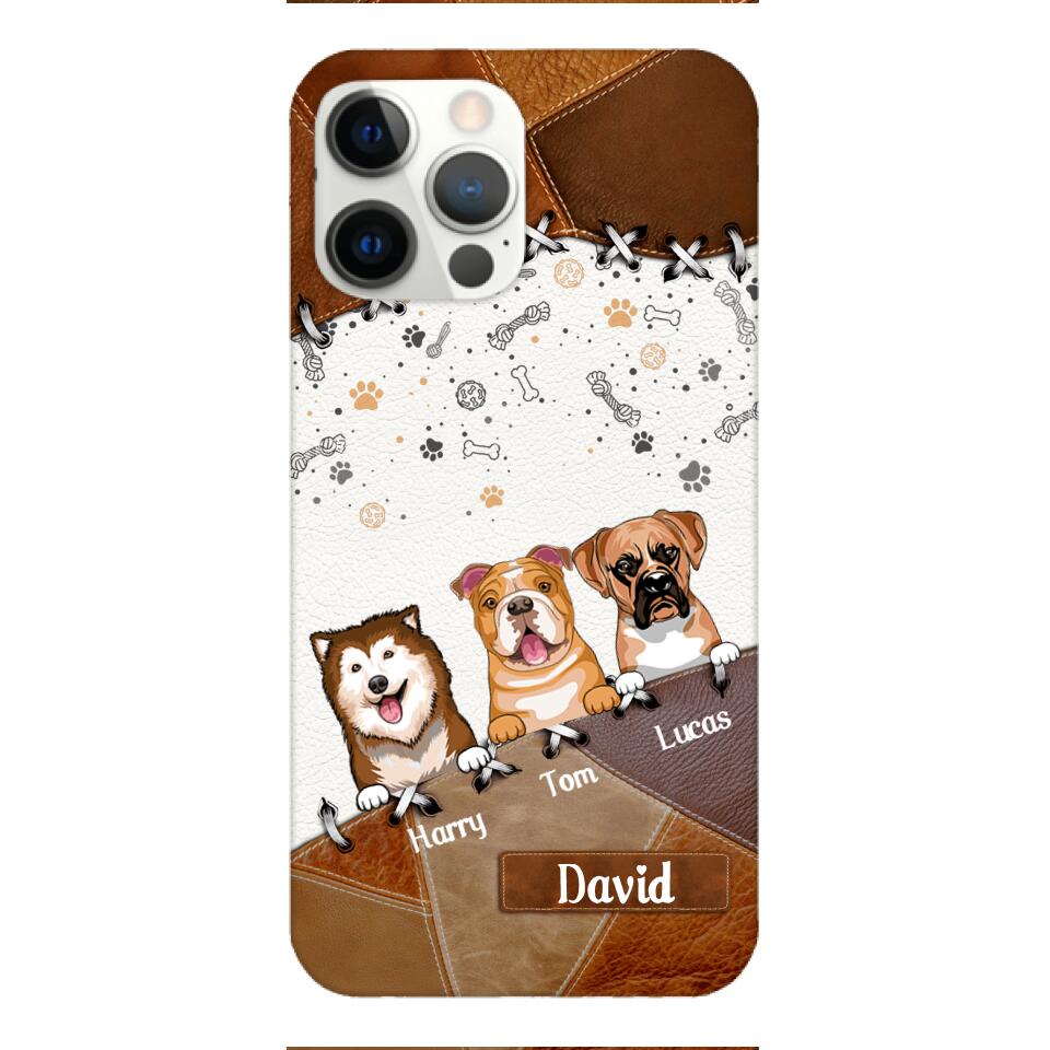 Personalized Dog Lover Phone Case Printed 22APR-DT27