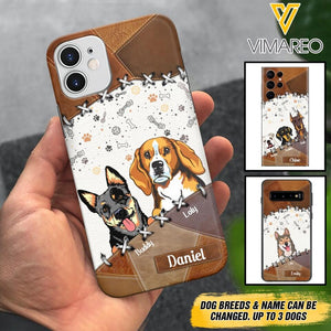 Personalized Dog Lover Phone Case Printed 22APR-DT27