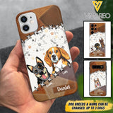 Personalized Dog Lover Phone Case Printed 22APR-DT27