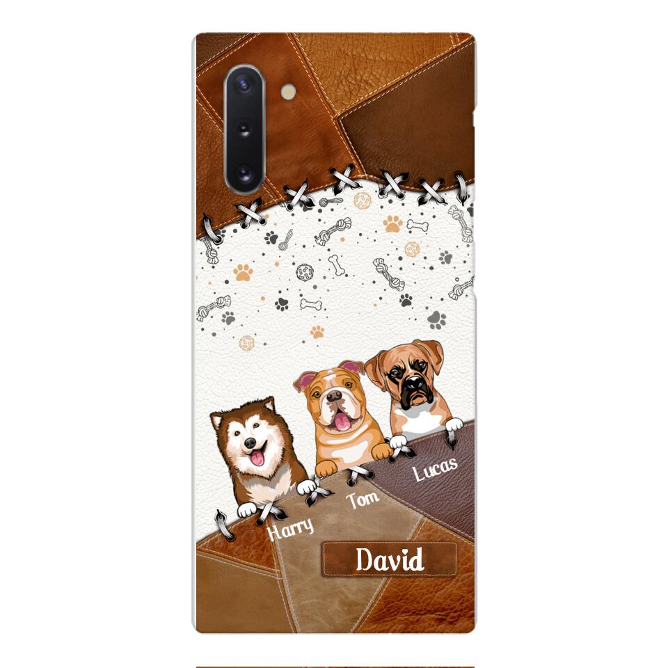 Personalized Dog Lover Phone Case Printed 22APR-DT27