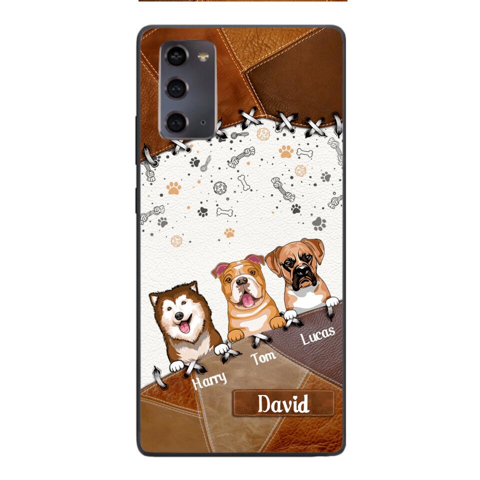 Personalized Dog Lover Phone Case Printed 22APR-DT27