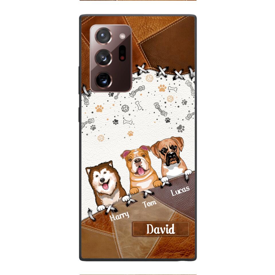 Personalized Dog Lover Phone Case Printed 22APR-DT27