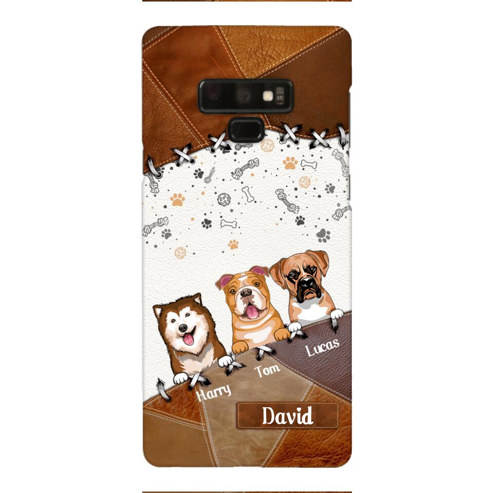 Personalized Dog Lover Phone Case Printed 22APR-DT27