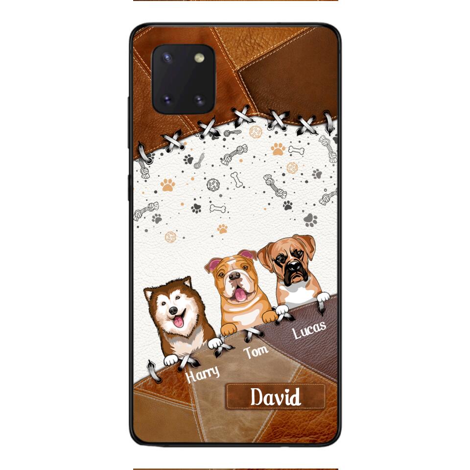 Personalized Dog Lover Phone Case Printed 22APR-DT27