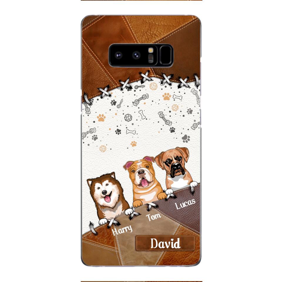 Personalized Dog Lover Phone Case Printed 22APR-DT27