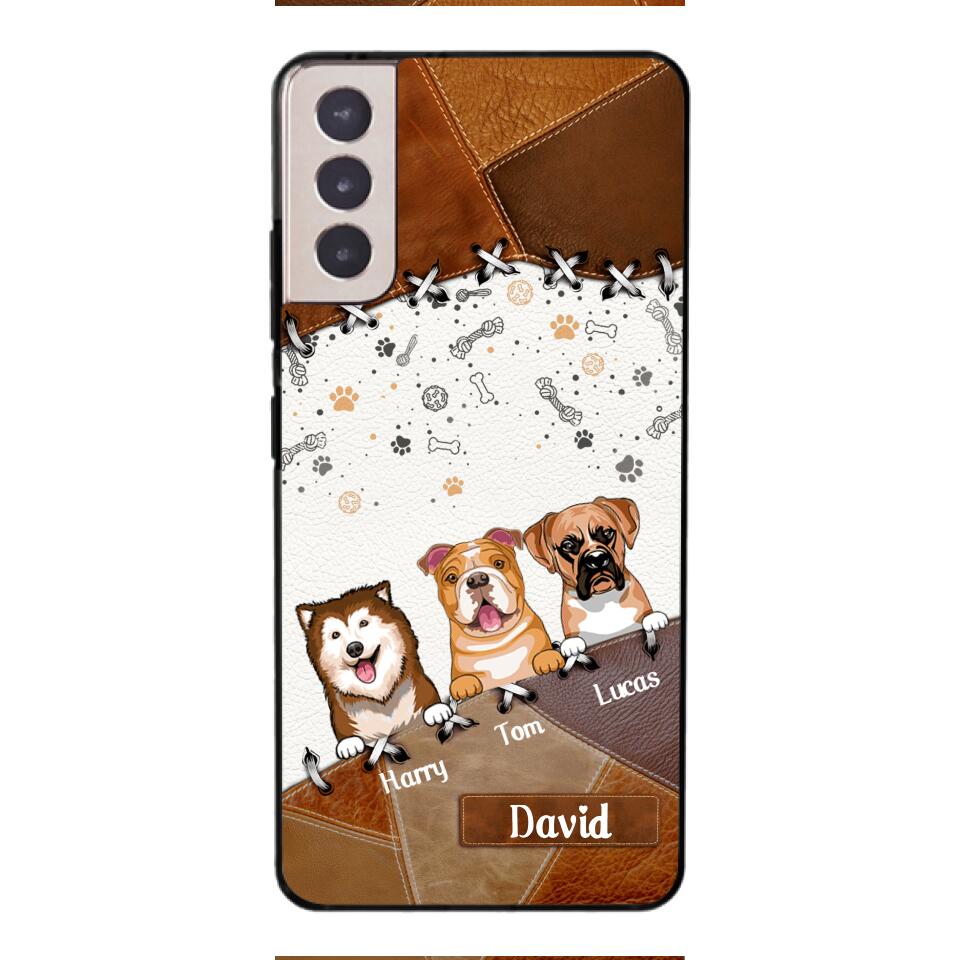 Personalized Dog Lover Phone Case Printed 22APR-DT27