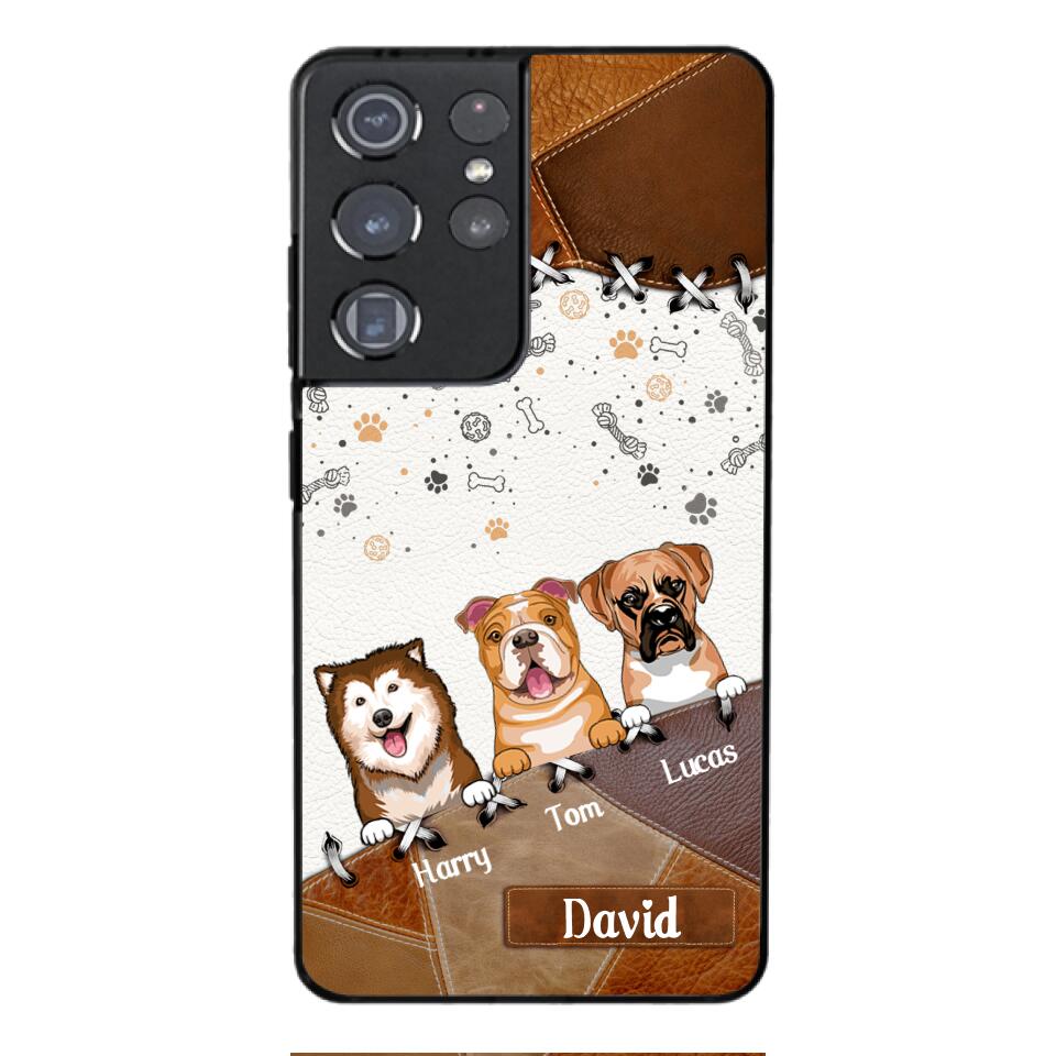 Personalized Dog Lover Phone Case Printed 22APR-DT27