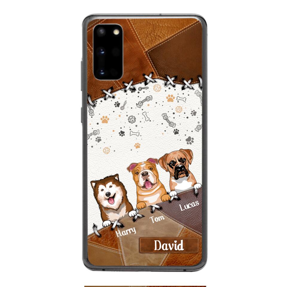 Personalized Dog Lover Phone Case Printed 22APR-DT27