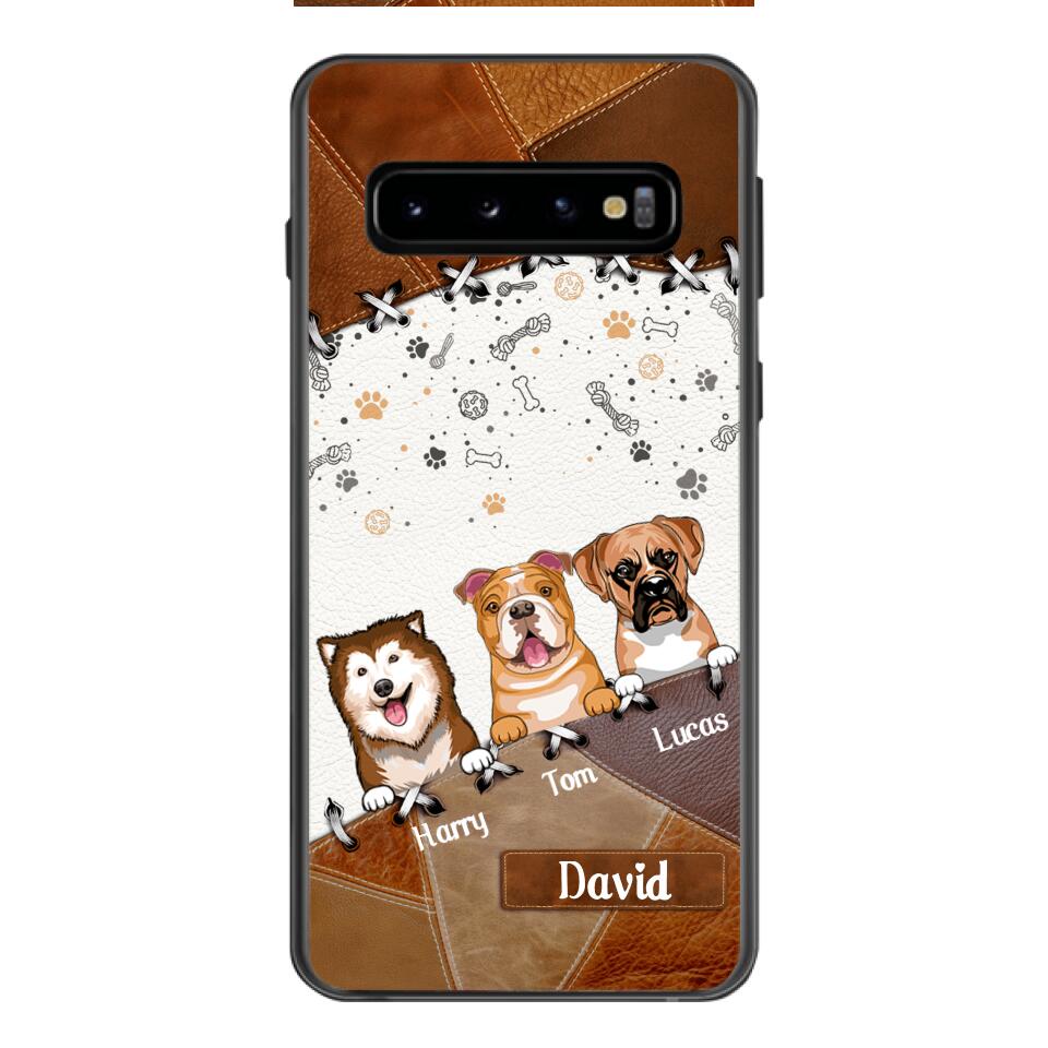 Personalized Dog Lover Phone Case Printed 22APR-DT27