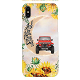 Personalized Jeep Sunflower Phone Case Printed 22APR-HC27