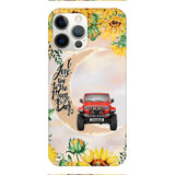 Personalized Jeep Sunflower Phone Case Printed 22APR-HC27