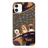 Personalized Dog Lover Camo Phone Case Printed 22APR-LN27