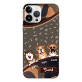 Personalized Dog Lover Camo Phone Case Printed 22APR-LN27