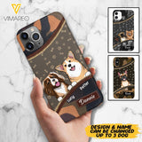 Personalized Dog Lover Camo Phone Case Printed 22APR-LN27