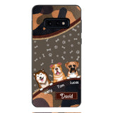 Personalized Dog Lover Camo Phone Case Printed 22APR-LN27