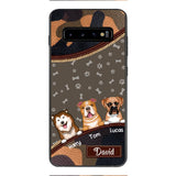 Personalized Dog Lover Camo Phone Case Printed 22APR-LN27