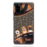 Personalized Dog Lover Camo Phone Case Printed 22APR-LN27
