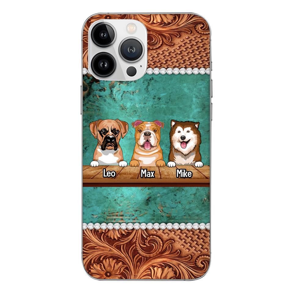Personalized Dog Lover Phone Case Printed 22APR-HQ27