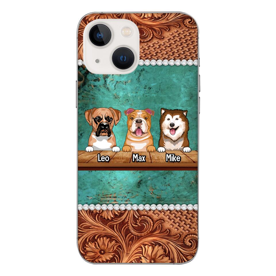 Personalized Dog Lover Phone Case Printed 22APR-HQ27
