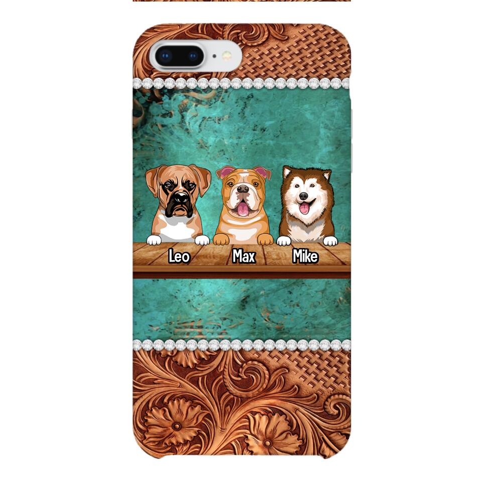 Personalized Dog Lover Phone Case Printed 22APR-HQ27