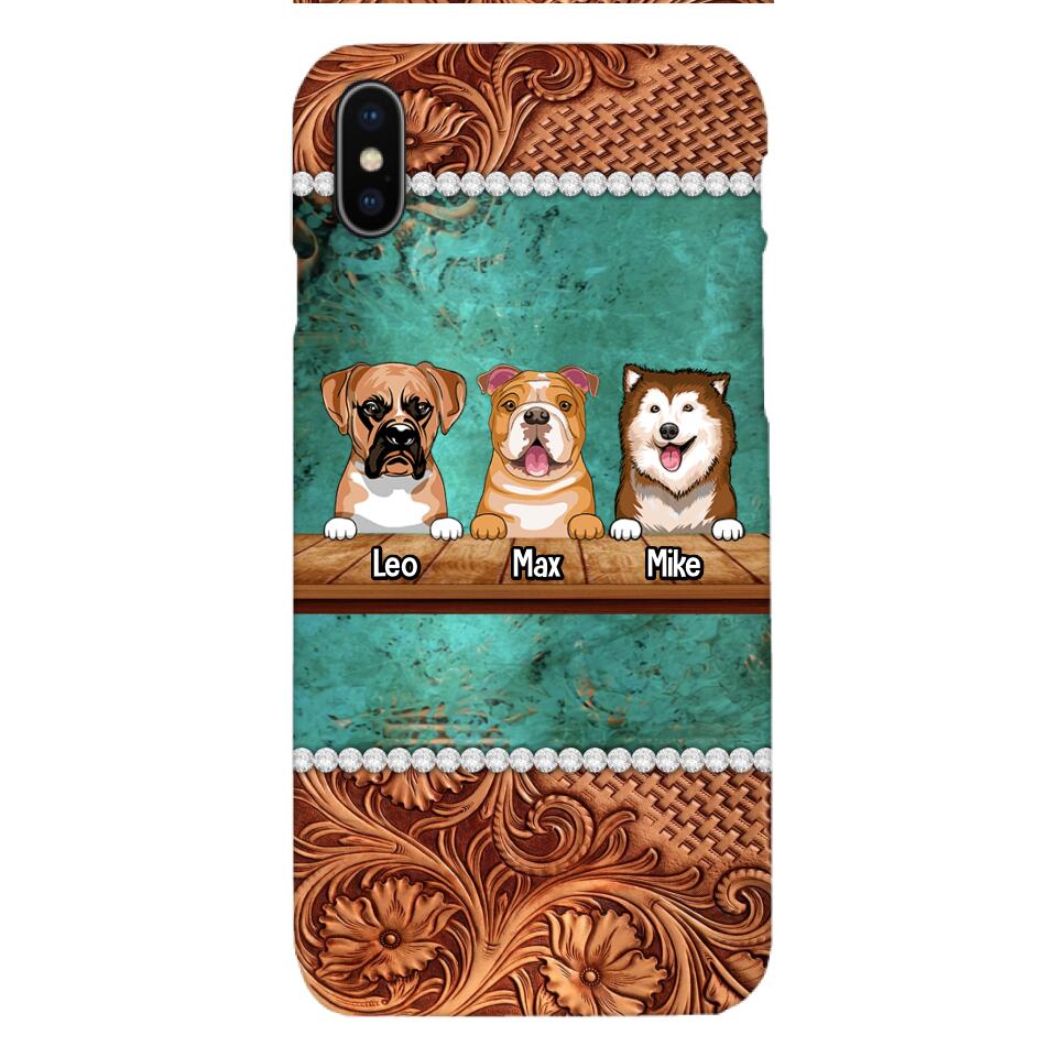 Personalized Dog Lover Phone Case Printed 22APR-HQ27