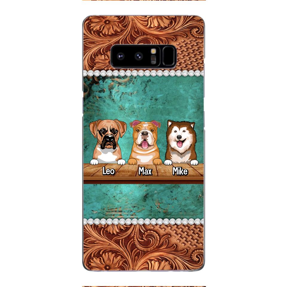 Personalized Dog Lover Phone Case Printed 22APR-HQ27