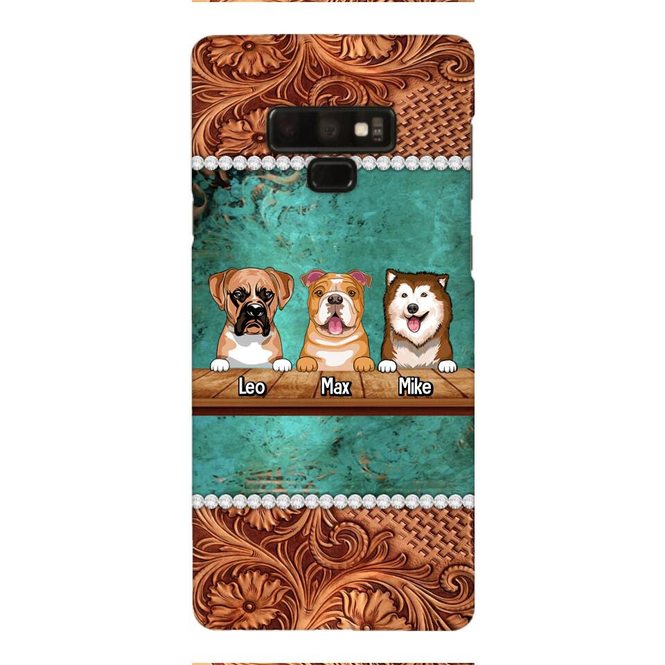 Personalized Dog Lover Phone Case Printed 22APR-HQ27