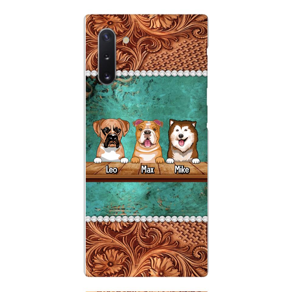 Personalized Dog Lover Phone Case Printed 22APR-HQ27