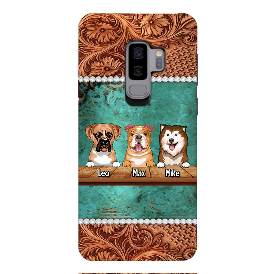 Personalized Dog Lover Phone Case Printed 22APR-HQ27