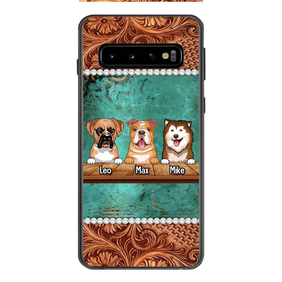 Personalized Dog Lover Phone Case Printed 22APR-HQ27