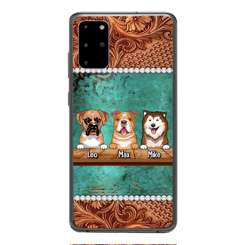 Personalized Dog Lover Phone Case Printed 22APR-HQ27