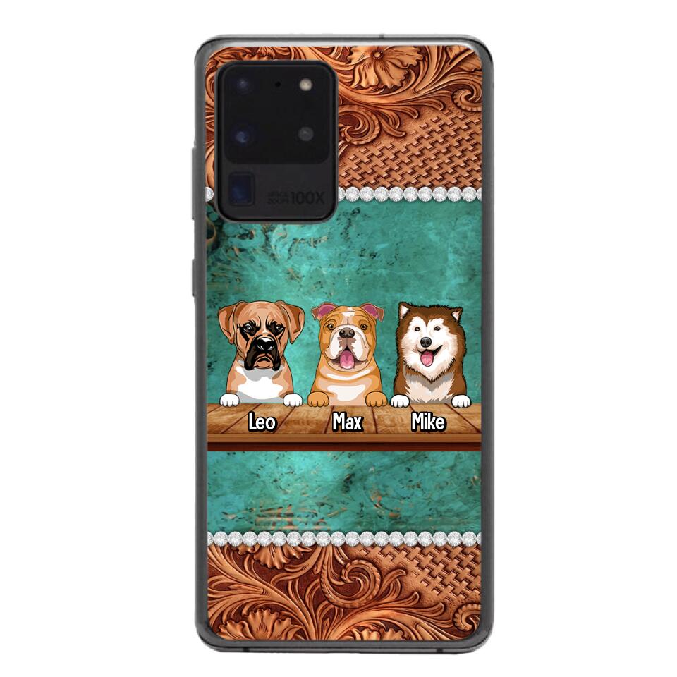 Personalized Dog Lover Phone Case Printed 22APR-HQ27